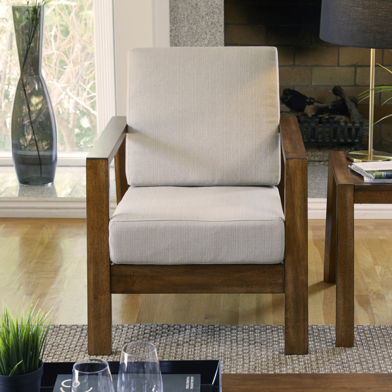 Mistana™ Agostini Upholstered Armchair & Reviews Wayfair